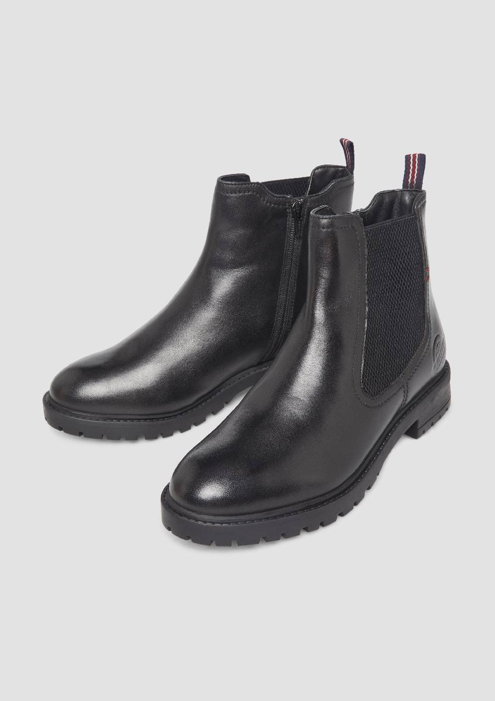 s.Oliver Chelsea Boots aus Schafsleder Riesige Ersparnisse
