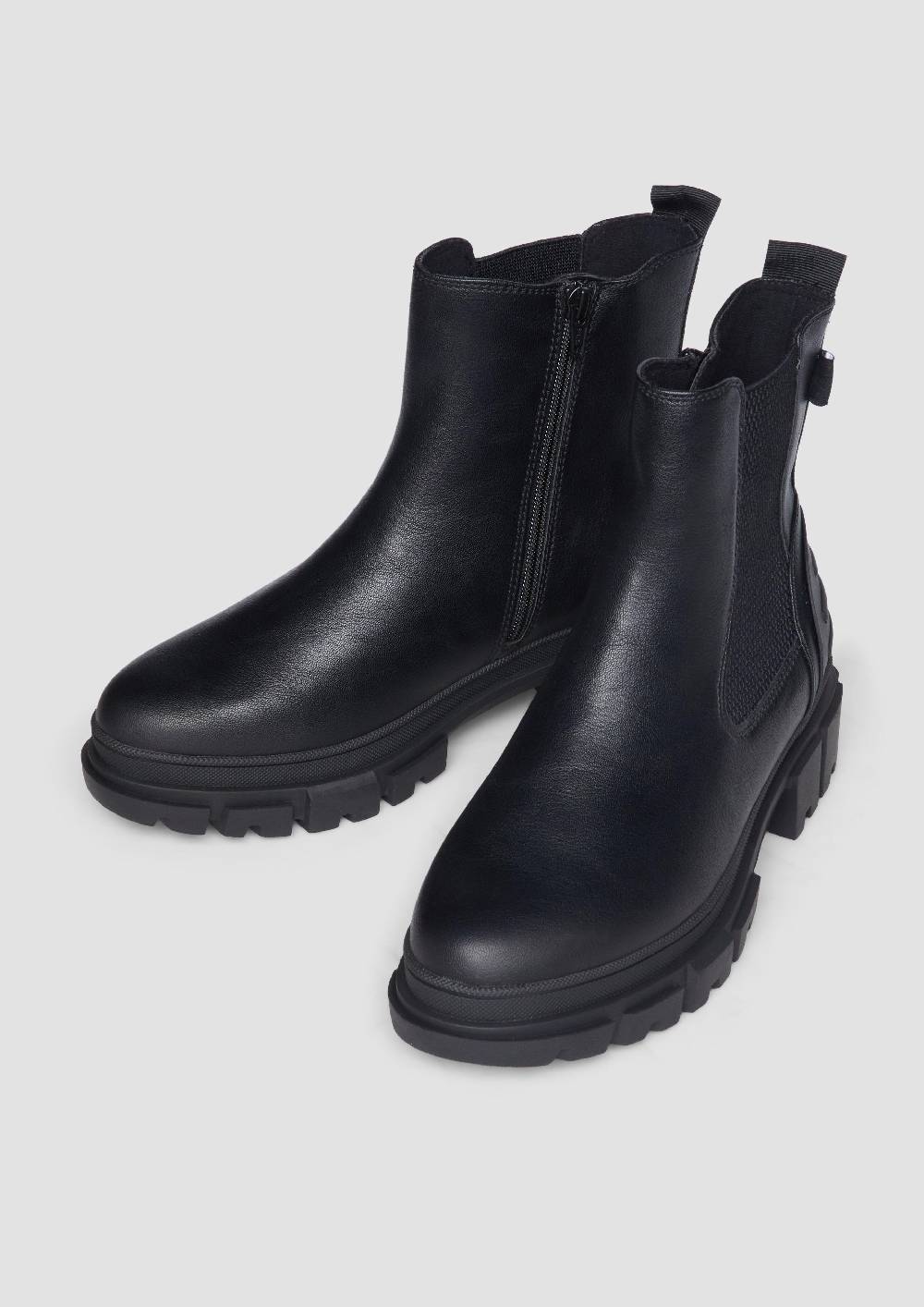 s.Oliver Chelsea Boots mit Kontrast-Detail Letzte 3 Tage