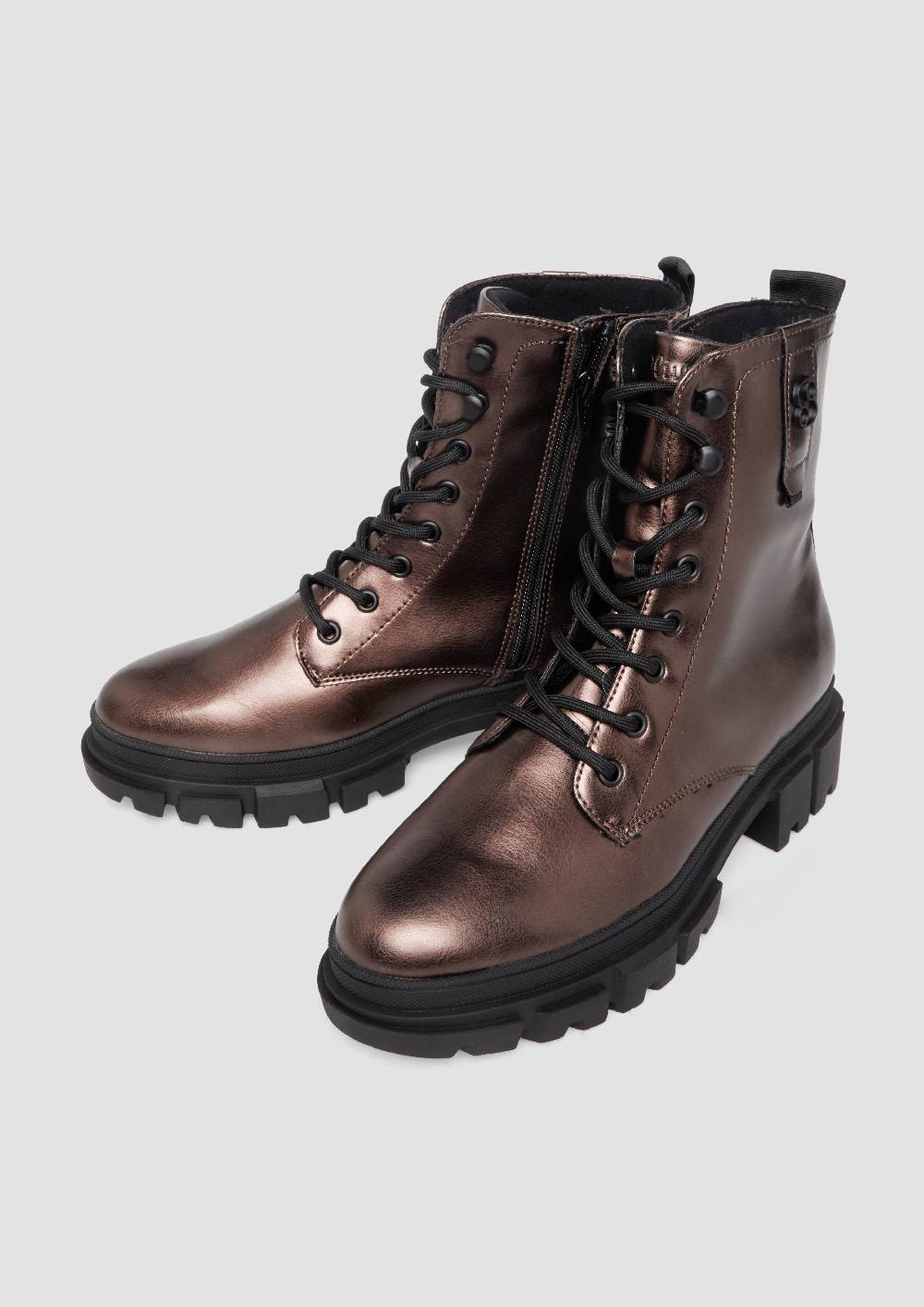 s.Oliver Stiefeletten mit Schnürung und Reißverschluss Neueste Stile