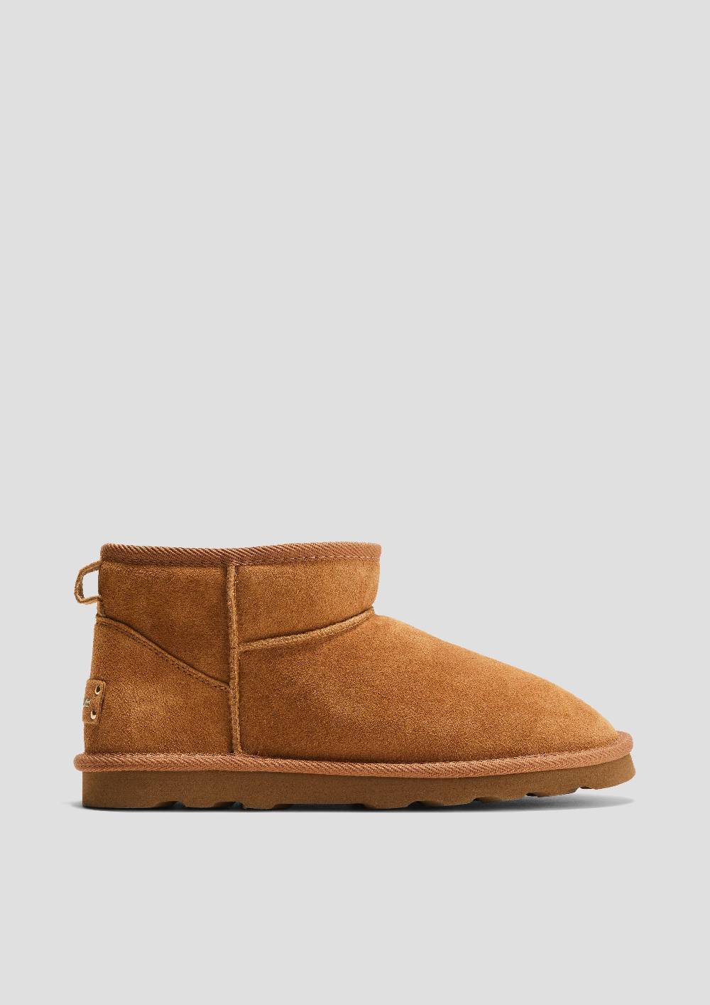 s.Oliver Flache Stiefel aus Leder Riesige Rabatte