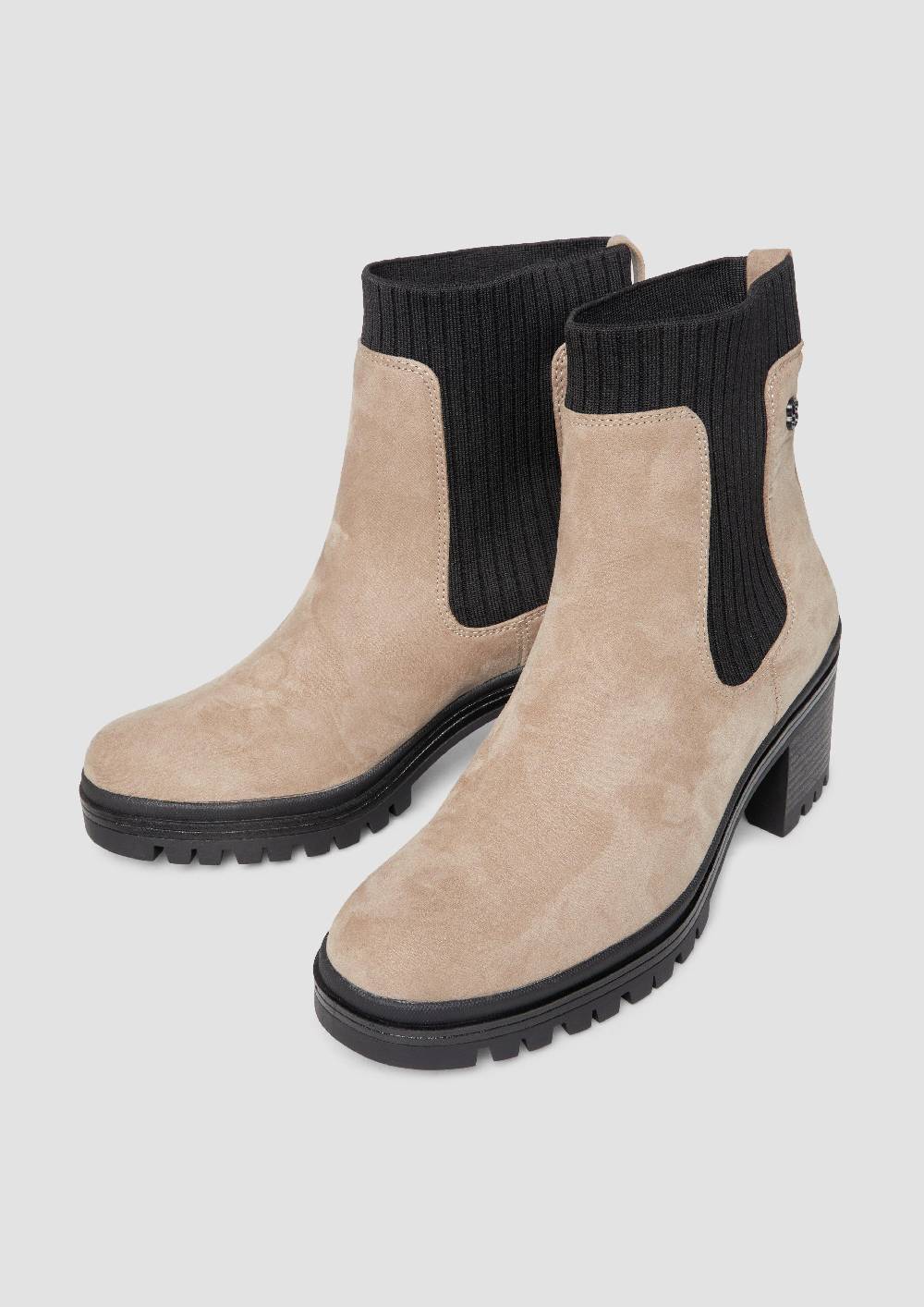 s.Oliver Stiefeletten mit Blockabsatz Kostenloser Versand international