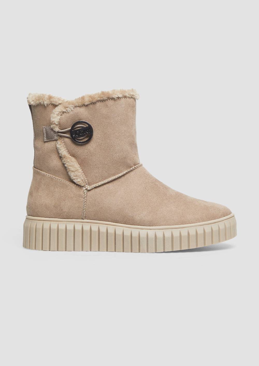 s.Oliver Gefütterte Boots mit Plateausohle Begrenzt auf 3 Tage