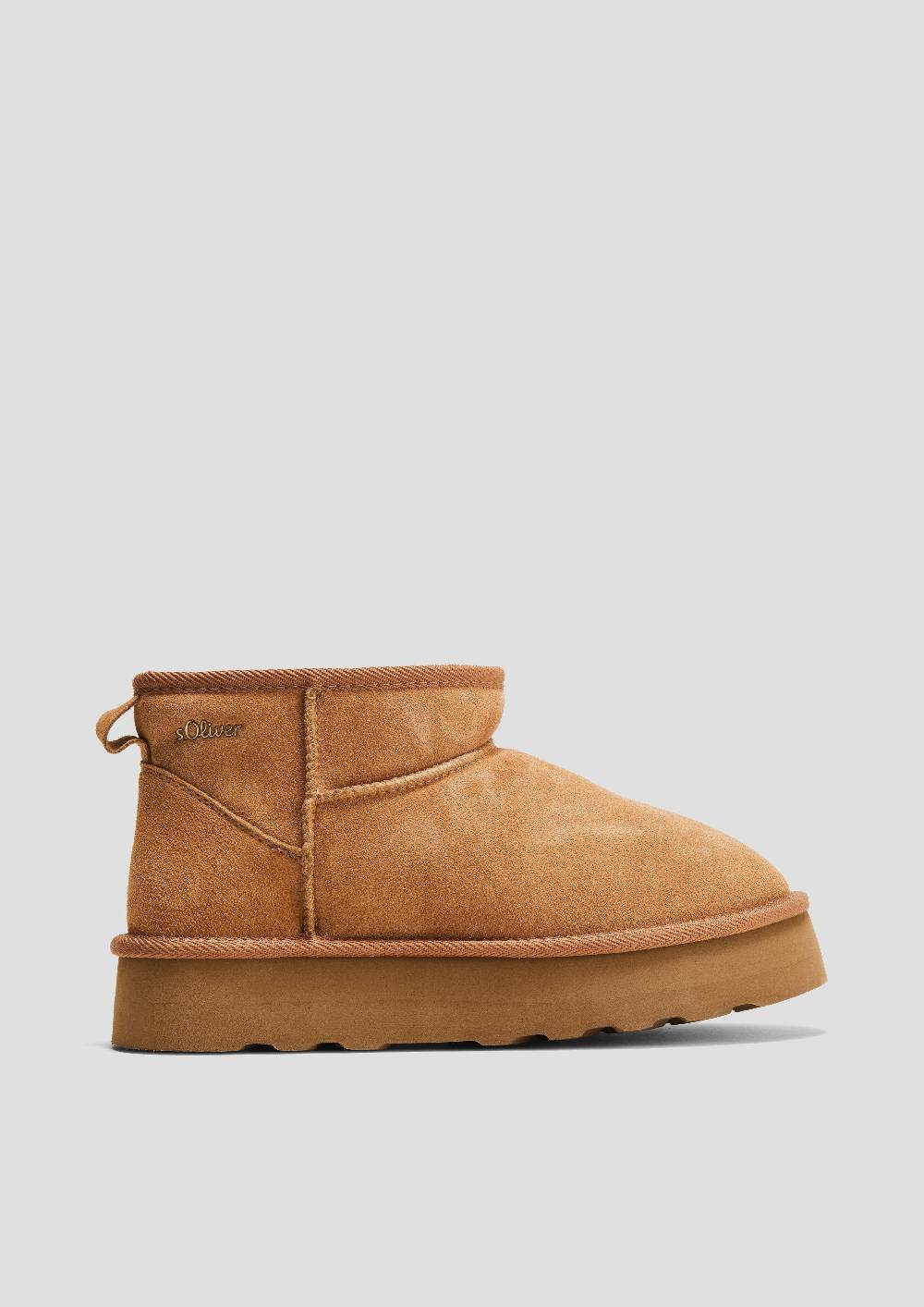 s.Oliver Stiefel mit Teddyplüsch-Futter Black Friday Preise