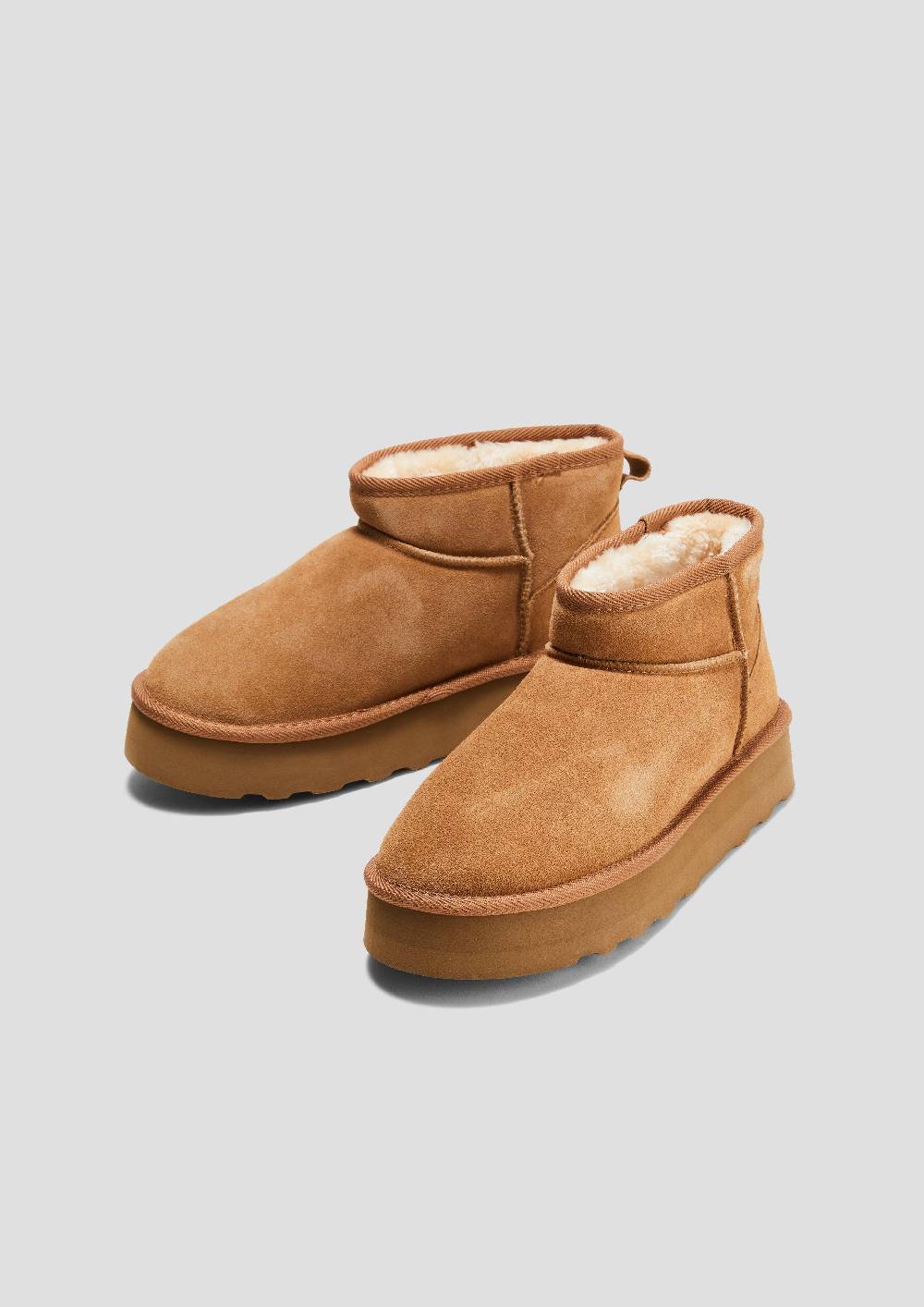 s.Oliver Stiefel mit Teddyplüsch-Futter Black Friday Preise