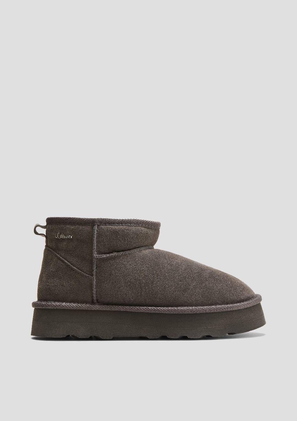 s.Oliver Stiefel mit Teddyplüsch-Futter Im Verkauf
