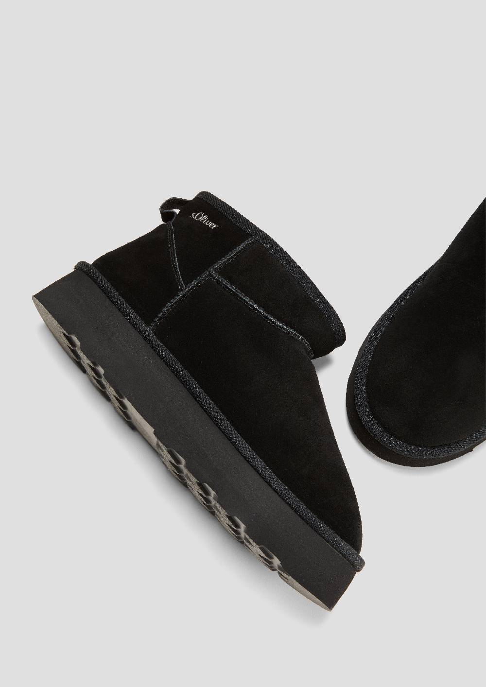 s.Oliver Stiefel mit Teddyplüsch-Futter zollfrei