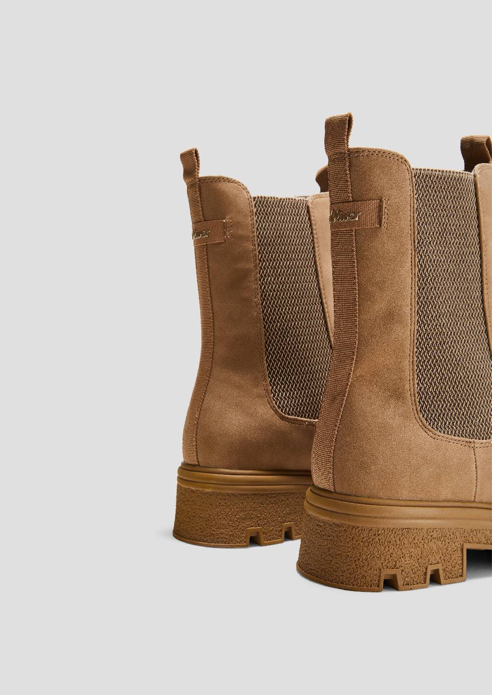 s.Oliver Halbhohe Chelsea Boots Rabatte dieses Monats