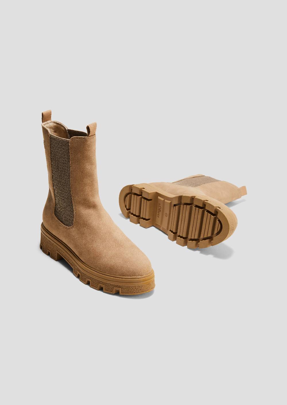 s.Oliver Halbhohe Chelsea Boots Rabatte dieses Monats