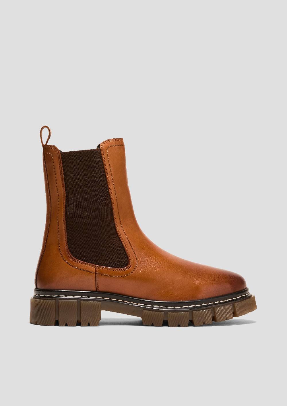 s.Oliver Chelsea Boots aus Leder Auslauf