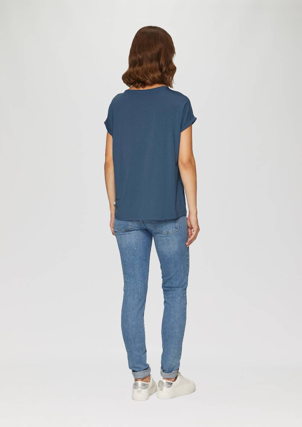s.Oliver Loose-Fit-Shirt im Lyocellmix Verkauf