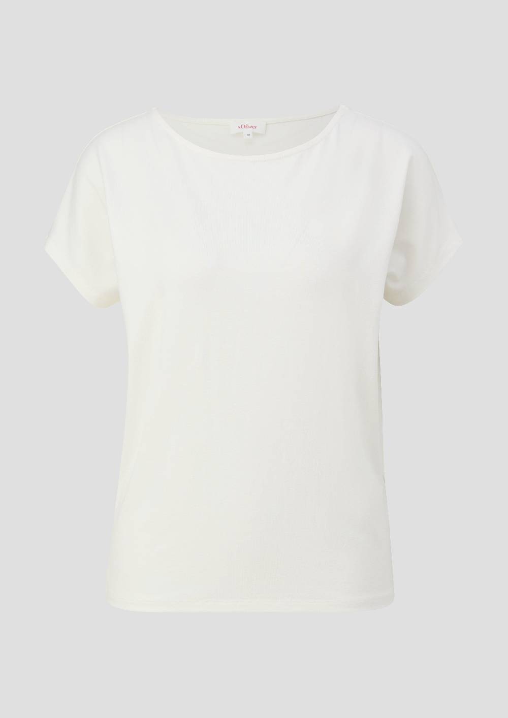 s.Oliver T-Shirt aus Viskosestretch im Relaxed Fit Hotsell