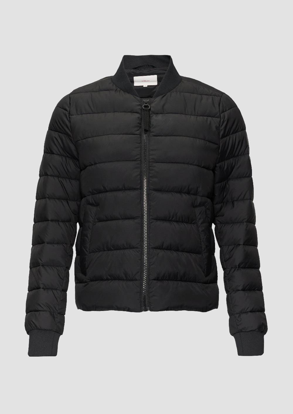 s.Oliver Kurze Steppjacke mit Rippbündchen Günstiger Verkauf