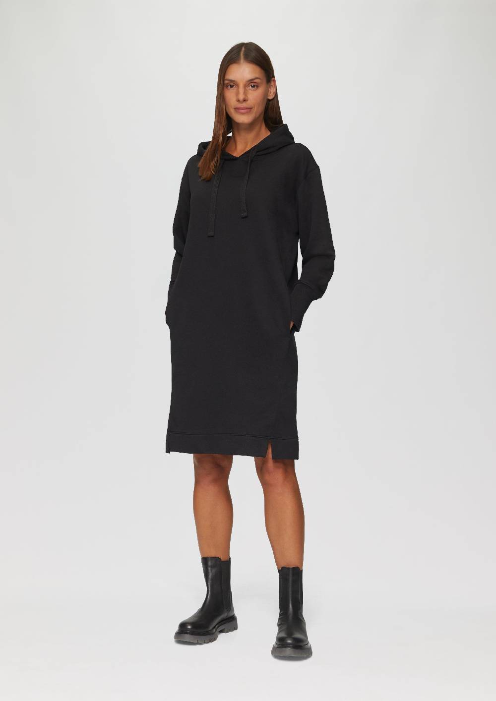 s.Oliver Sweatkleid mit Eingrifftaschen und vorgesetzter Seitennaht Meist gekauft