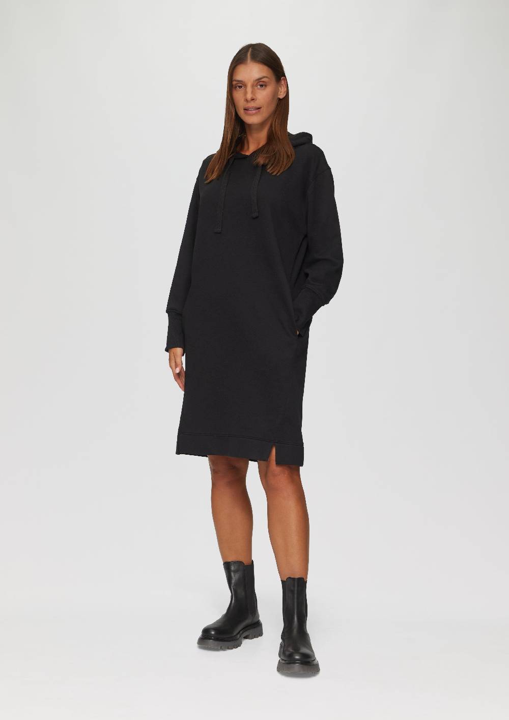 s.Oliver Sweatkleid mit Eingrifftaschen und vorgesetzter Seitennaht Meist gekauft