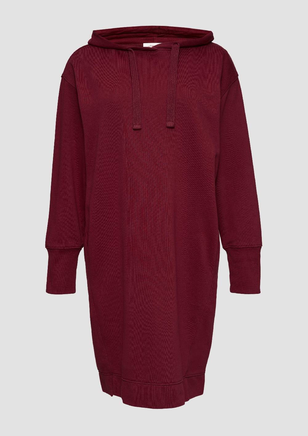 s.Oliver Sweatkleid mit Eingrifftaschen und vorgesetzter Seitennaht Kostenloser Versand