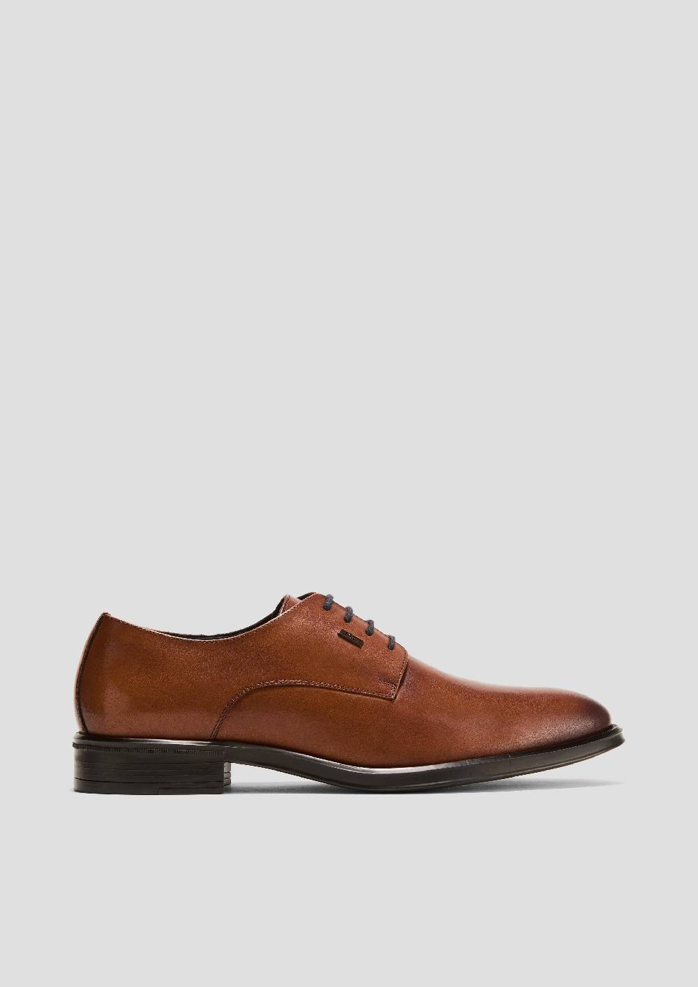 s.Oliver Elegante Schnürer aus Echtleder Günstig kaufen