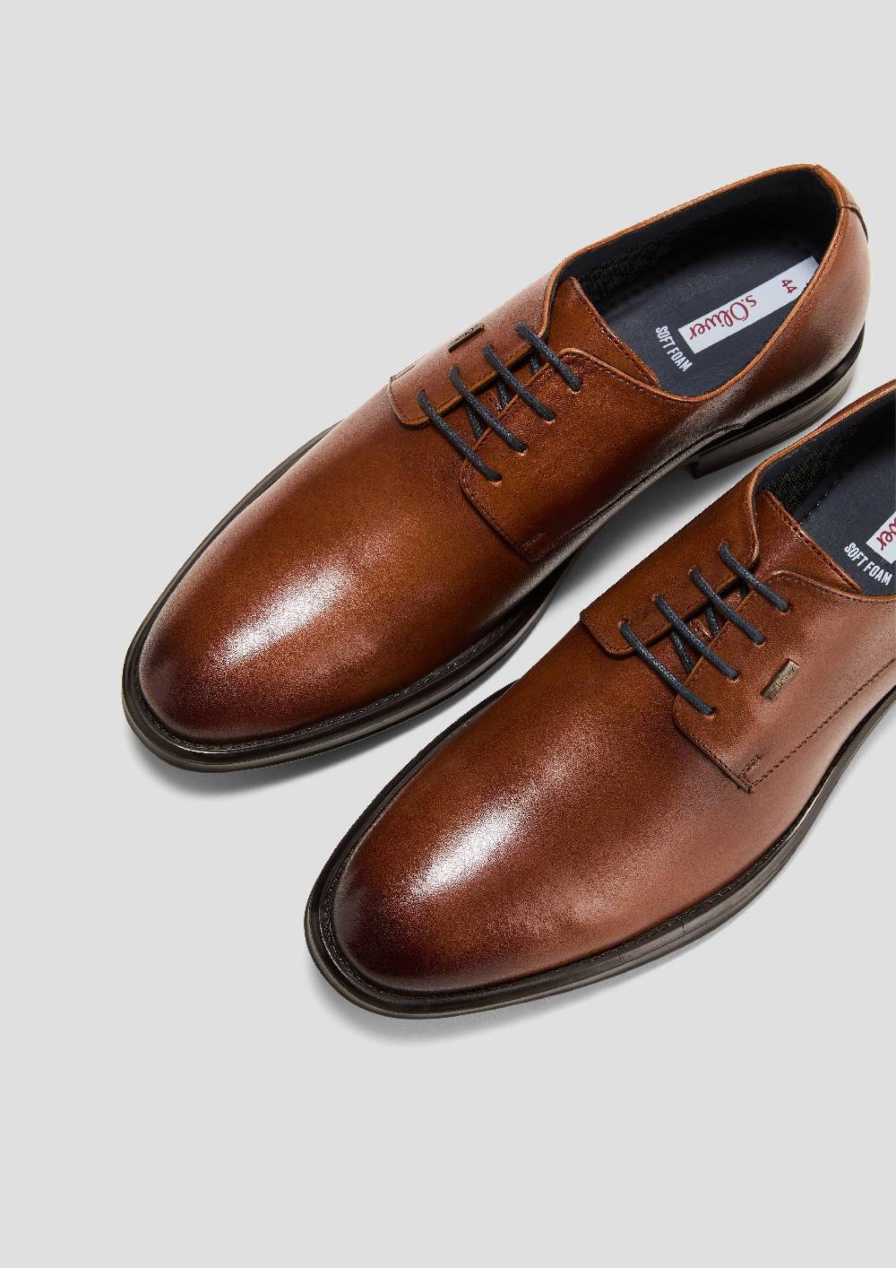 s.Oliver Elegante Schnürer aus Echtleder Günstig kaufen