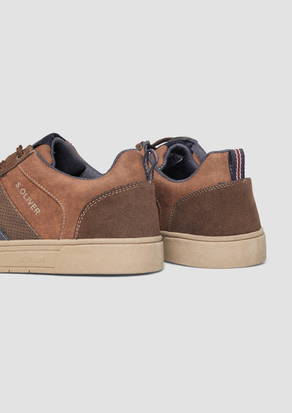 s.Oliver Sneaker in Leder-Optik Großer Ausverkauf