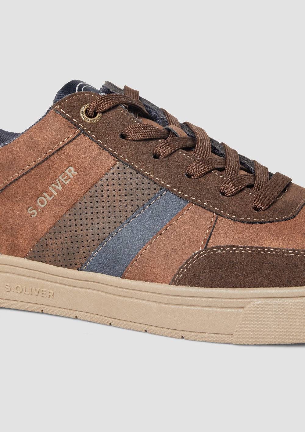 s.Oliver Sneaker in Leder-Optik Großer Ausverkauf