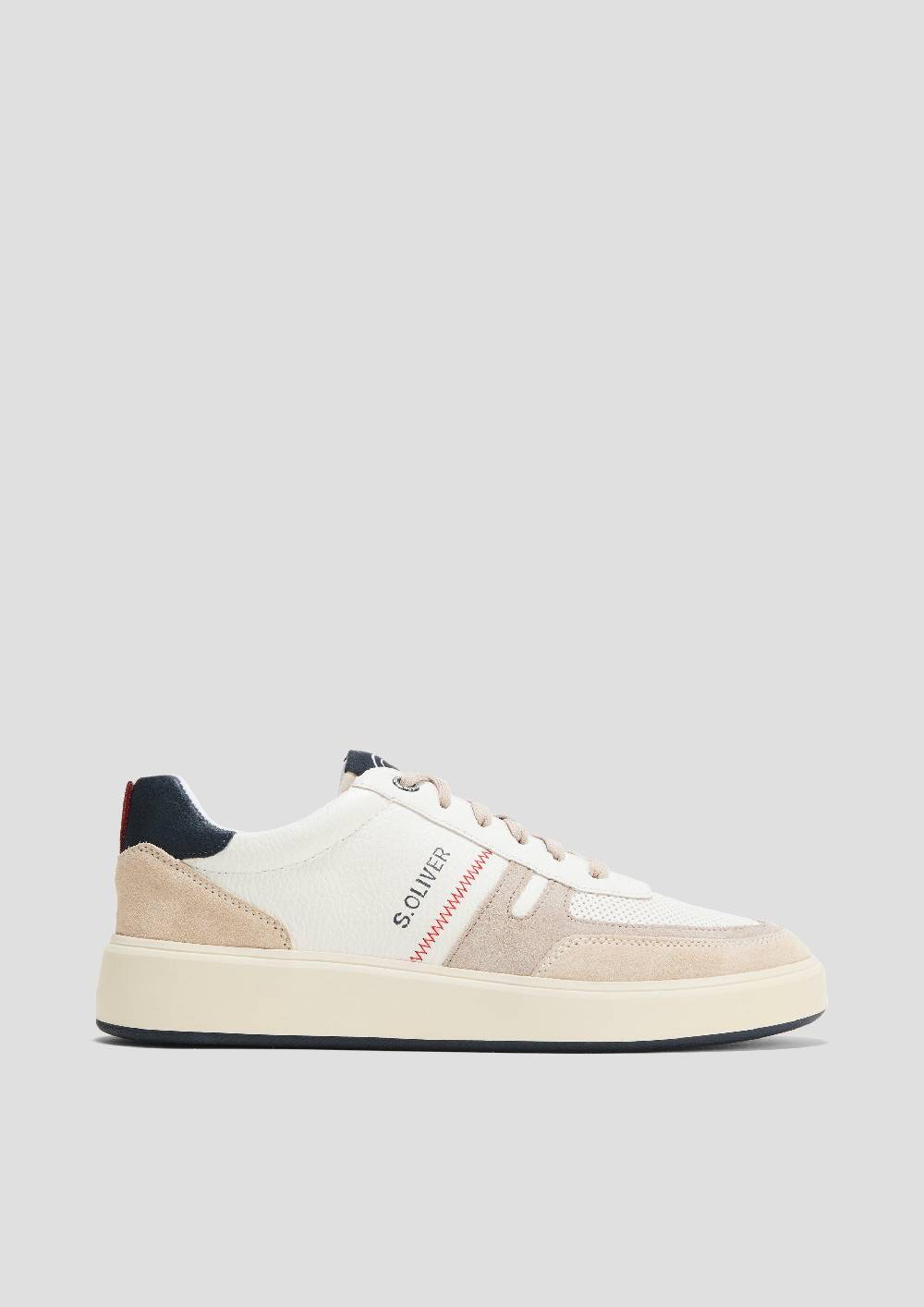 s.Oliver Sneaker aus Leder mit Logo-Detail Cyber Monday