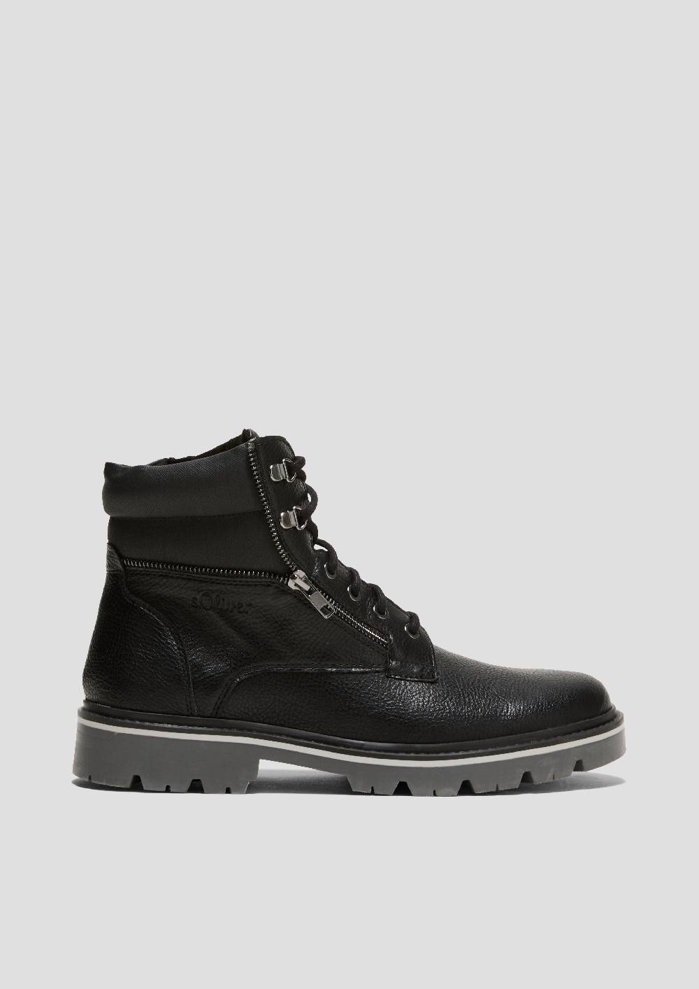 s.Oliver Stiefel in Lederoptik Lagerräumung