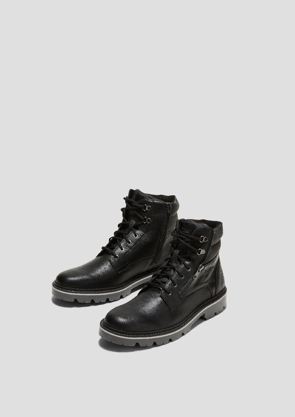 s.Oliver Stiefel in Lederoptik Lagerräumung