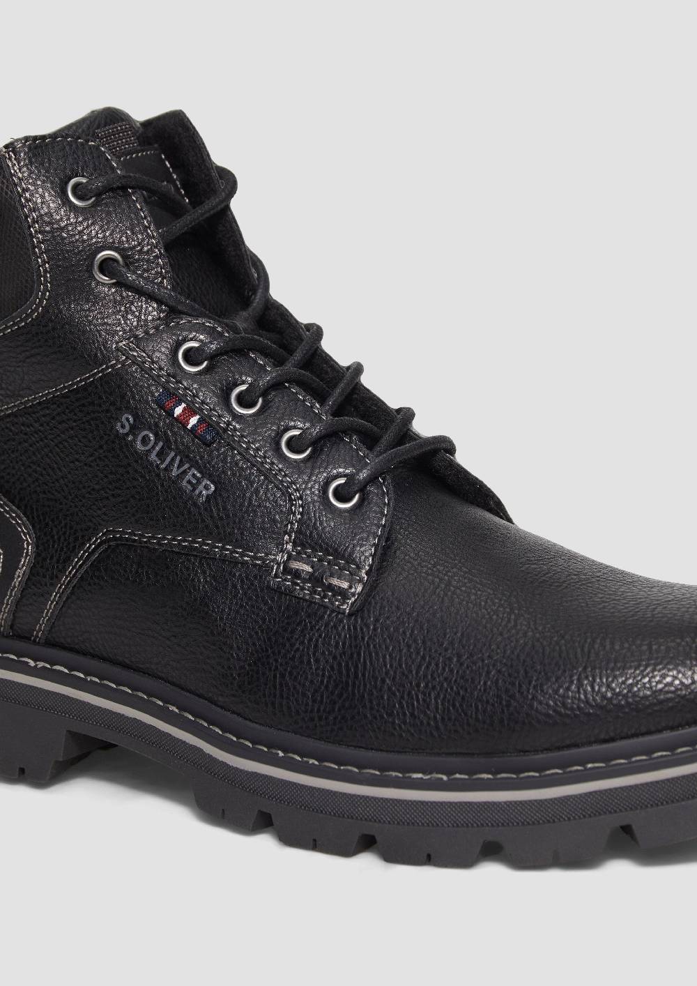 s.Oliver Stiefel in Leder-Optik Blitzangebot