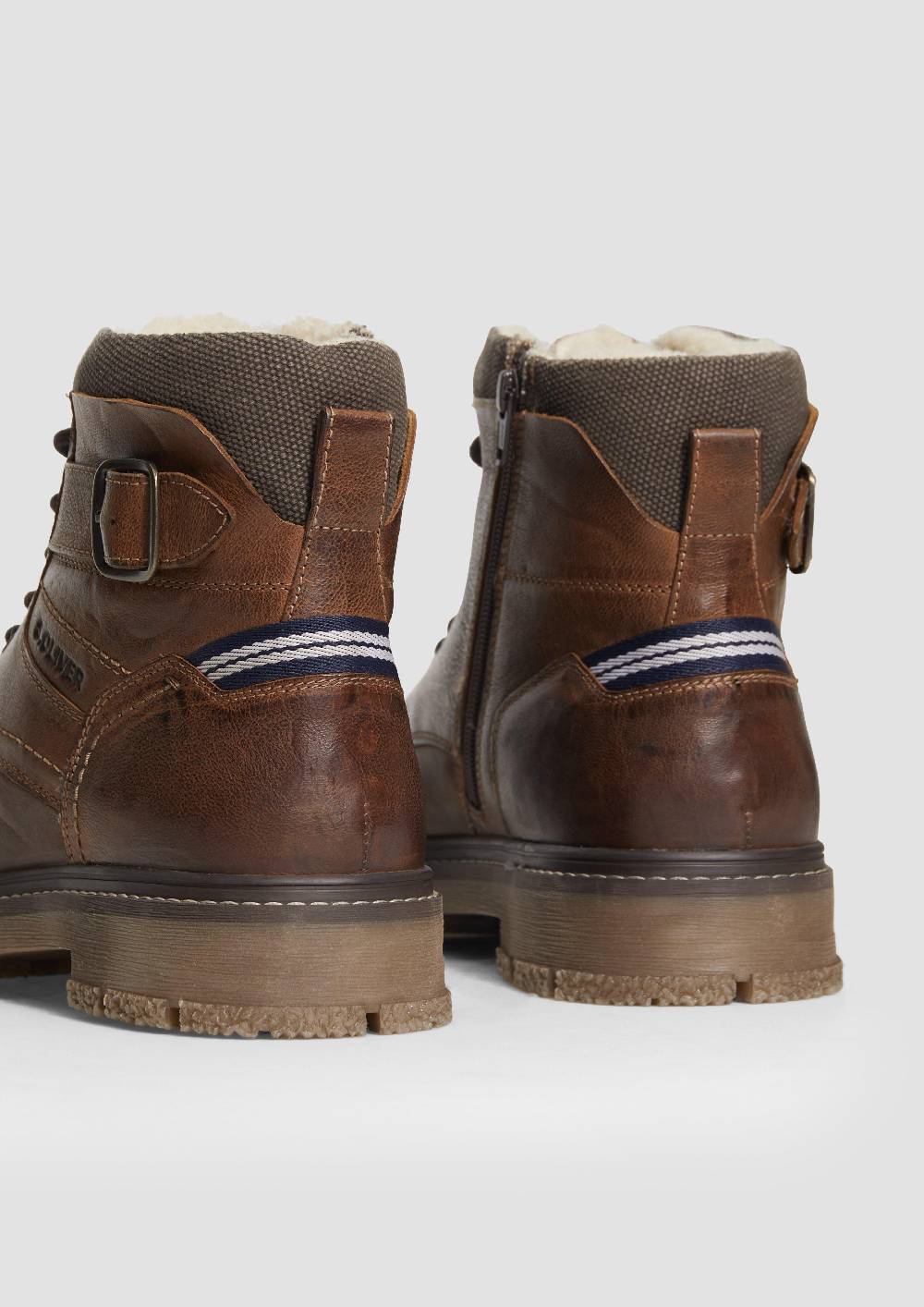 s.Oliver Stiefel aus Leder Große Rabatte