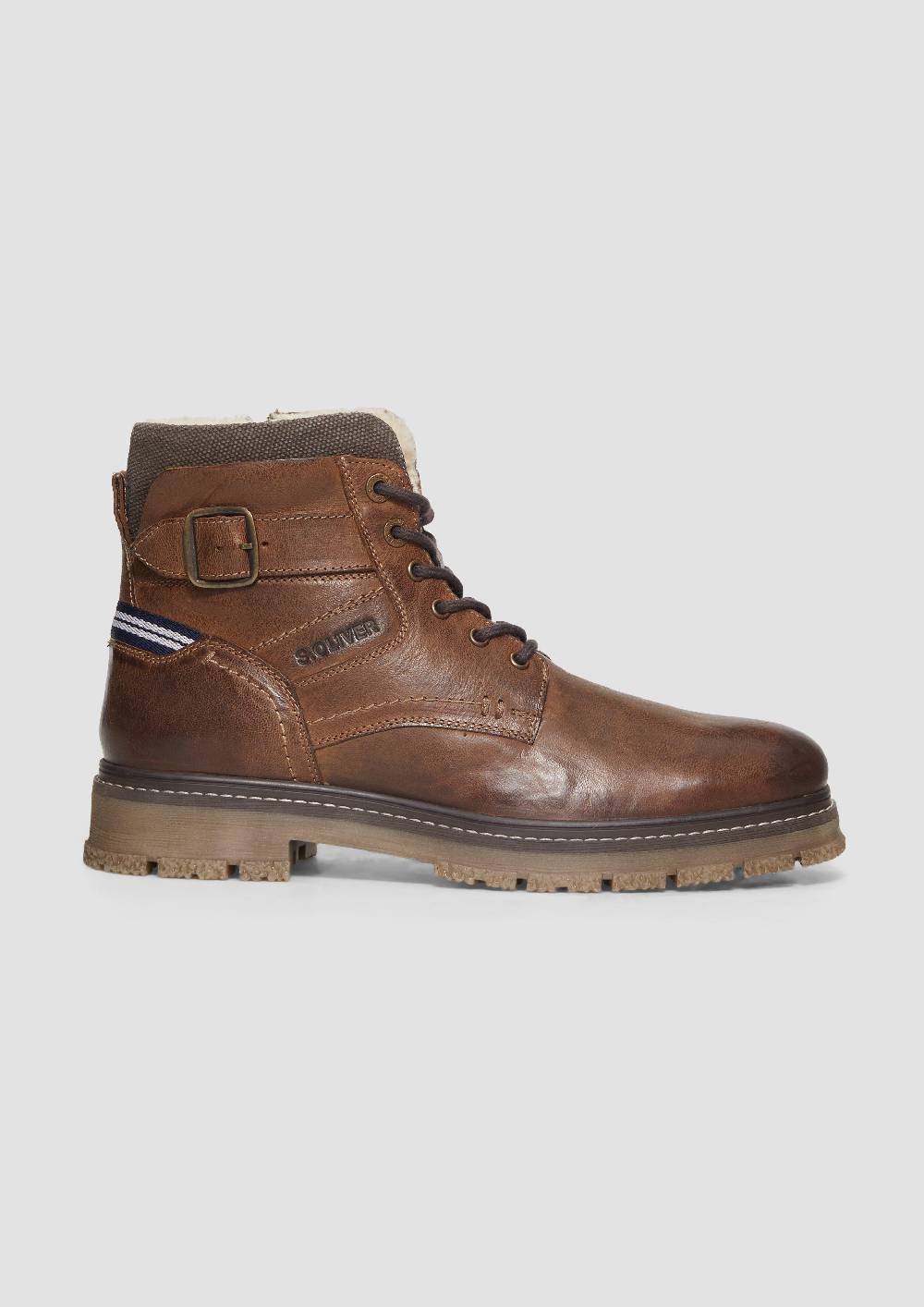 s.Oliver Stiefel aus Leder Große Rabatte