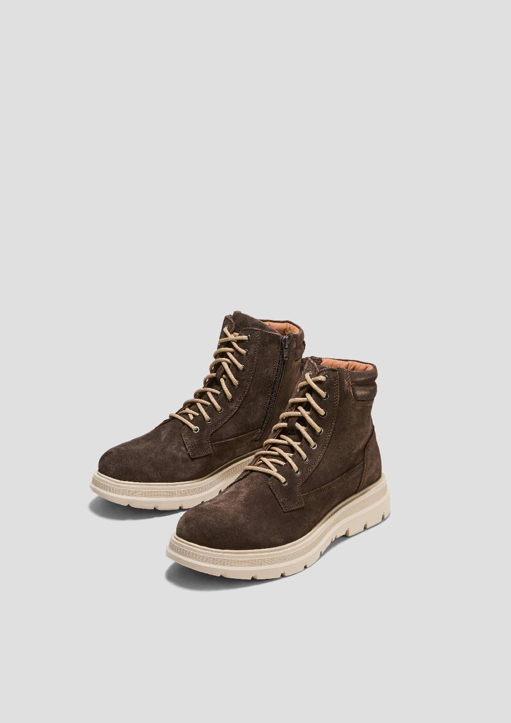 s.Oliver Gefütterte Boots aus Leder Letzter Tag