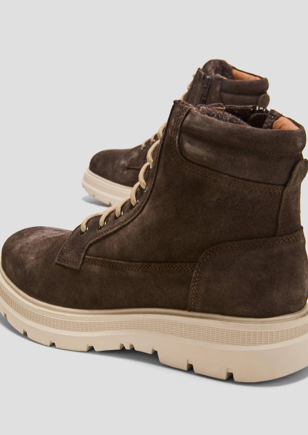 s.Oliver Gefütterte Boots aus Leder Letzter Tag