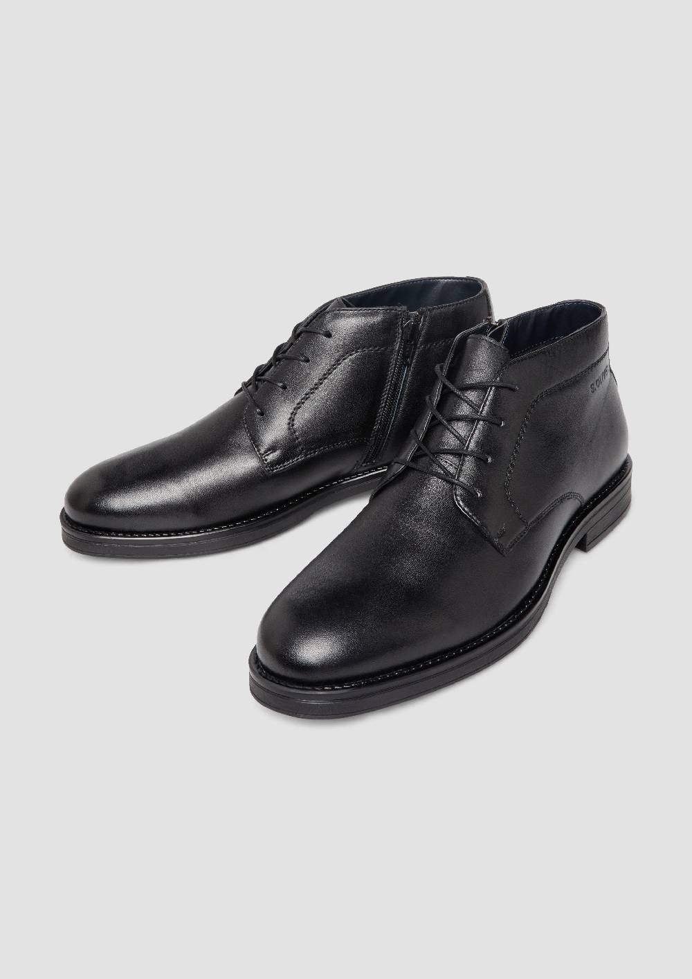 s.Oliver Stiefel aus Leder Bis zu 50% Rabatt
