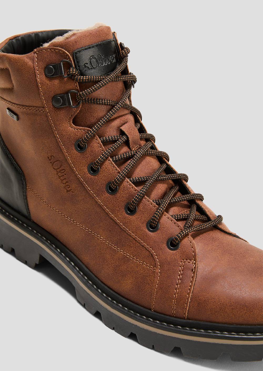 s.Oliver Gefütterte Schnür-Boots Fabrikladen