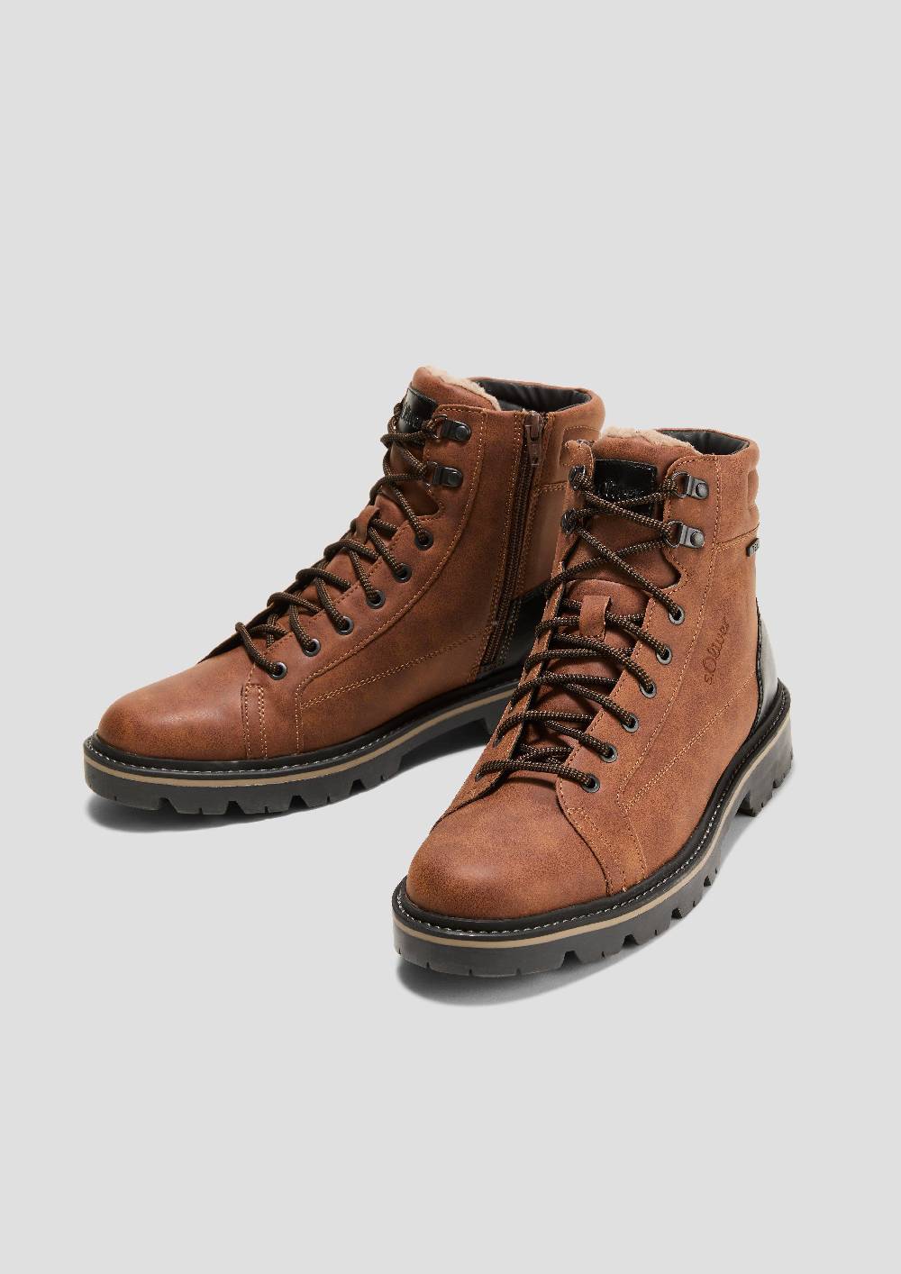 s.Oliver Gefütterte Schnür-Boots Fabrikladen