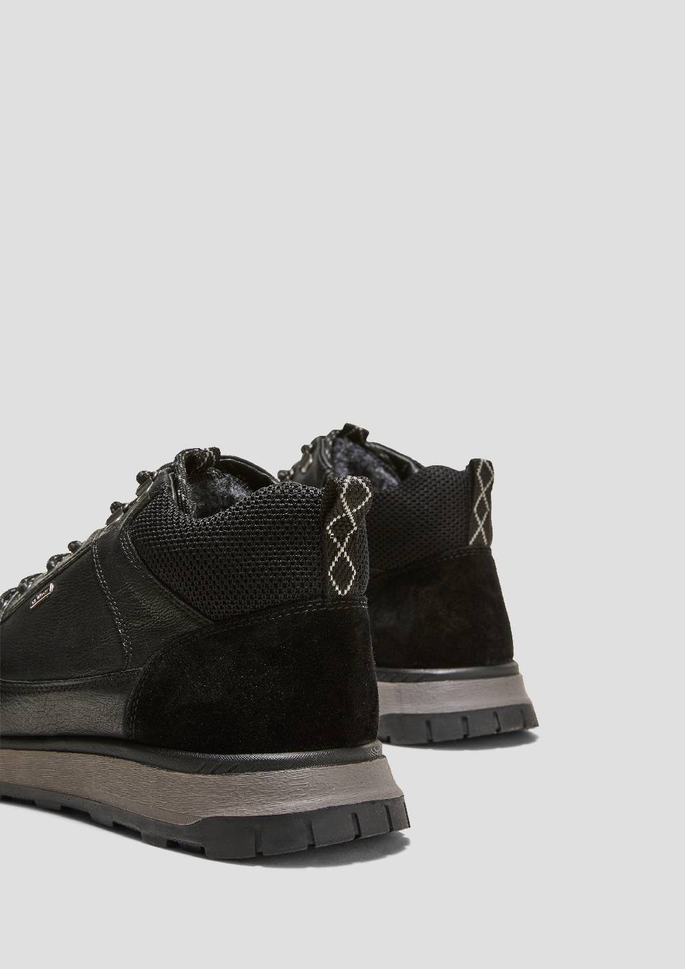 s.Oliver Echtleder-Stiefel in Sneaker-Optik Begrenzt auf 3 Tage