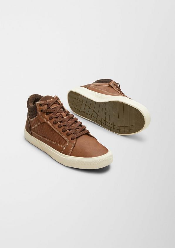 s.Oliver High Sneaker im Materialmix Angebote