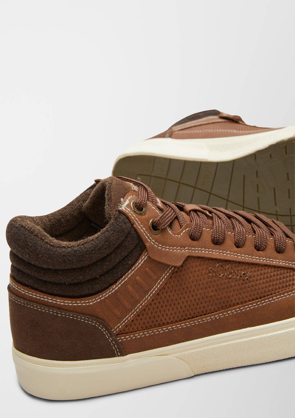 s.Oliver High Sneaker im Materialmix Angebote