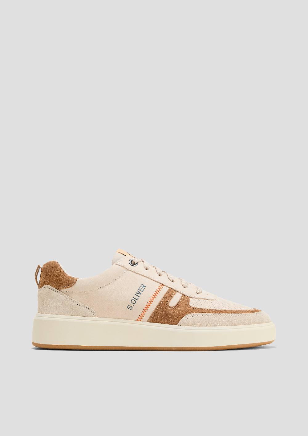 s.Oliver Sneaker aus Leder mit Logo-Detail Fabrikpreis