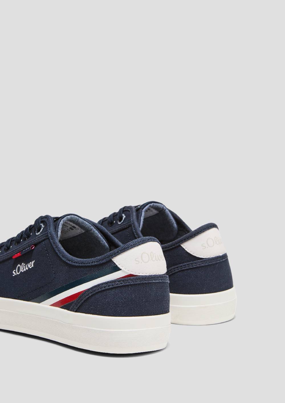 s.Oliver Sneaker mit Kontrast-Details und Logo Günstig kaufen