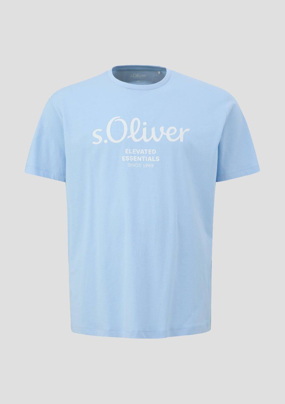 s.Oliver T-Shirt mit Label-Print Saisonschlussverkauf