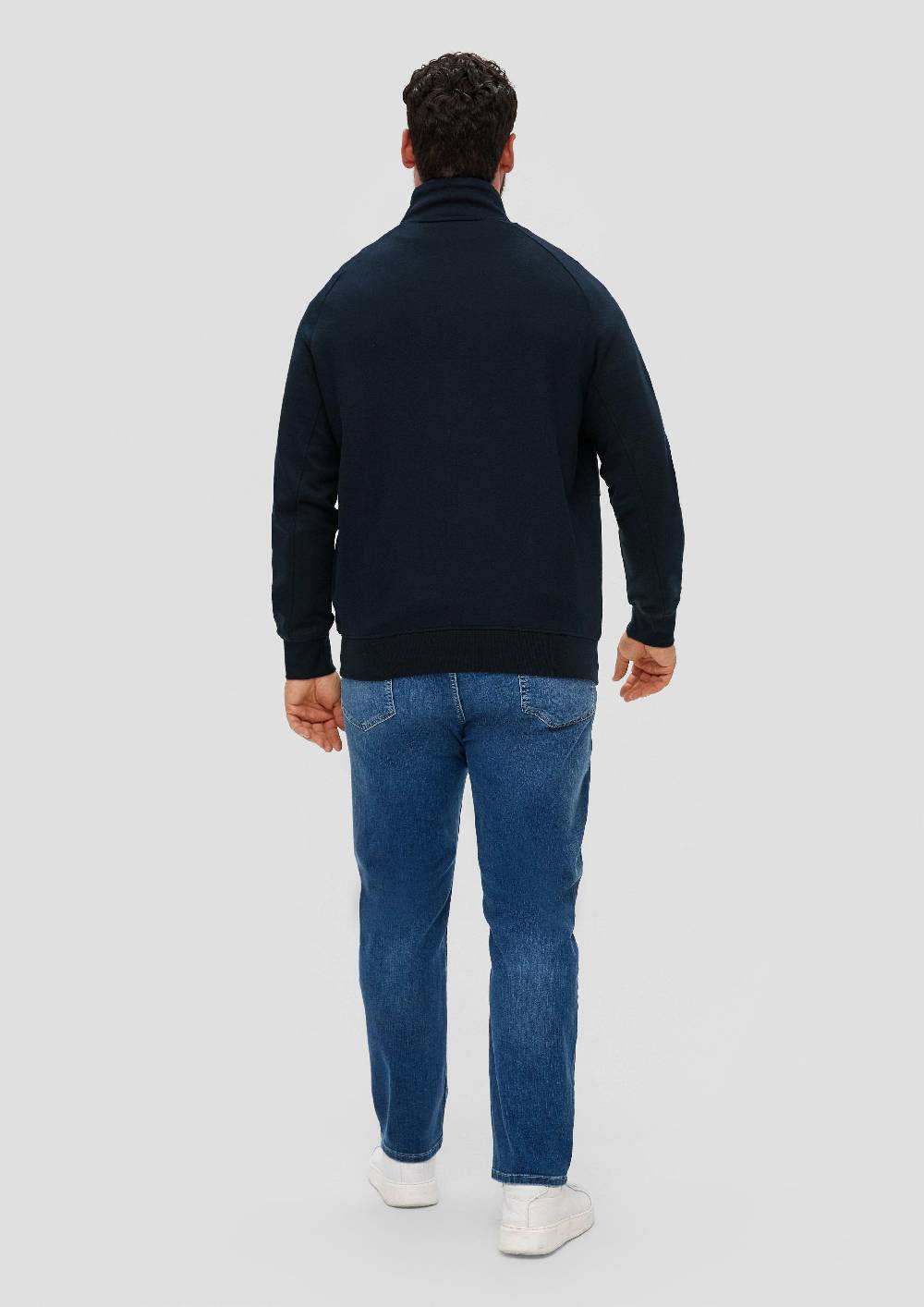 s.Oliver Sweatjacke mit Rollkragen Cyber Monday