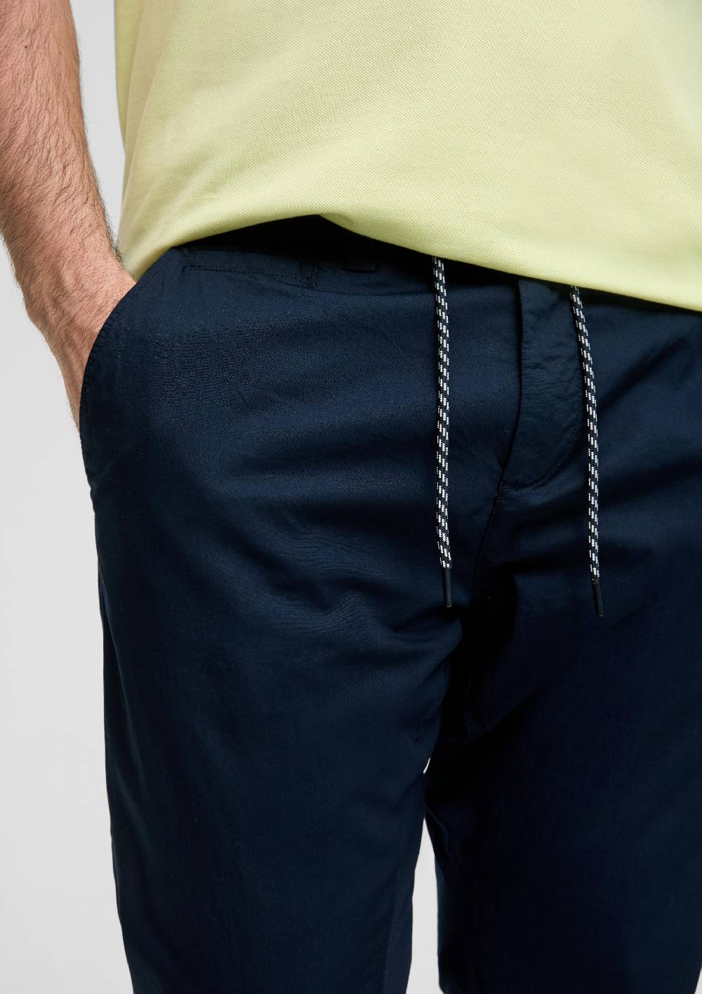 s.Oliver Baumwoll-Hose mit elastischem Bund und Print-Detail Muttertagsangebot