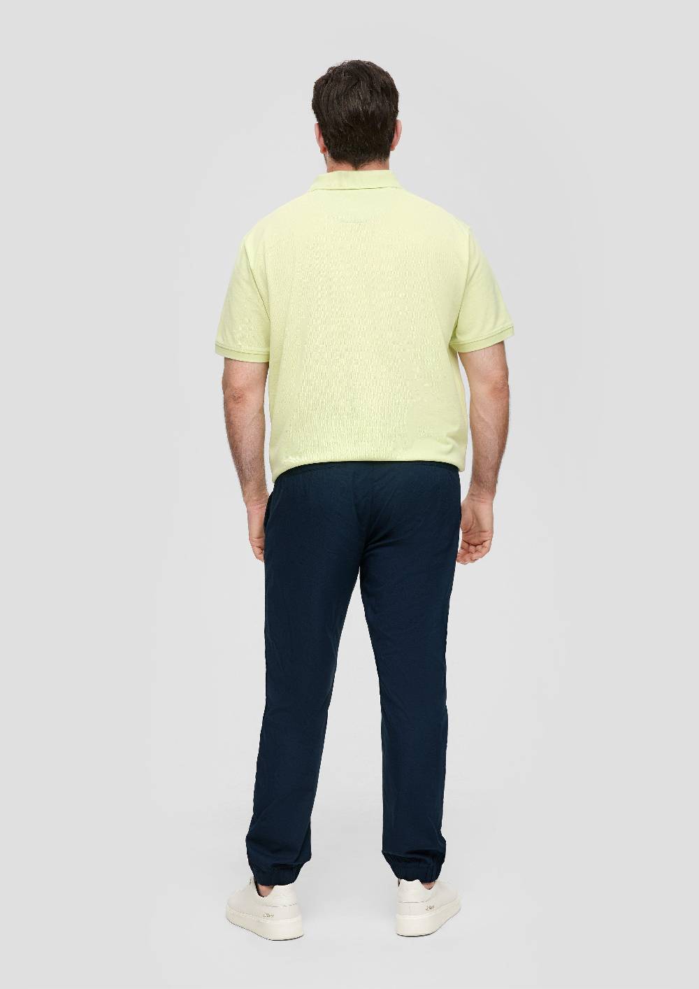 s.Oliver Baumwoll-Hose mit elastischem Bund und Print-Detail Muttertagsangebot