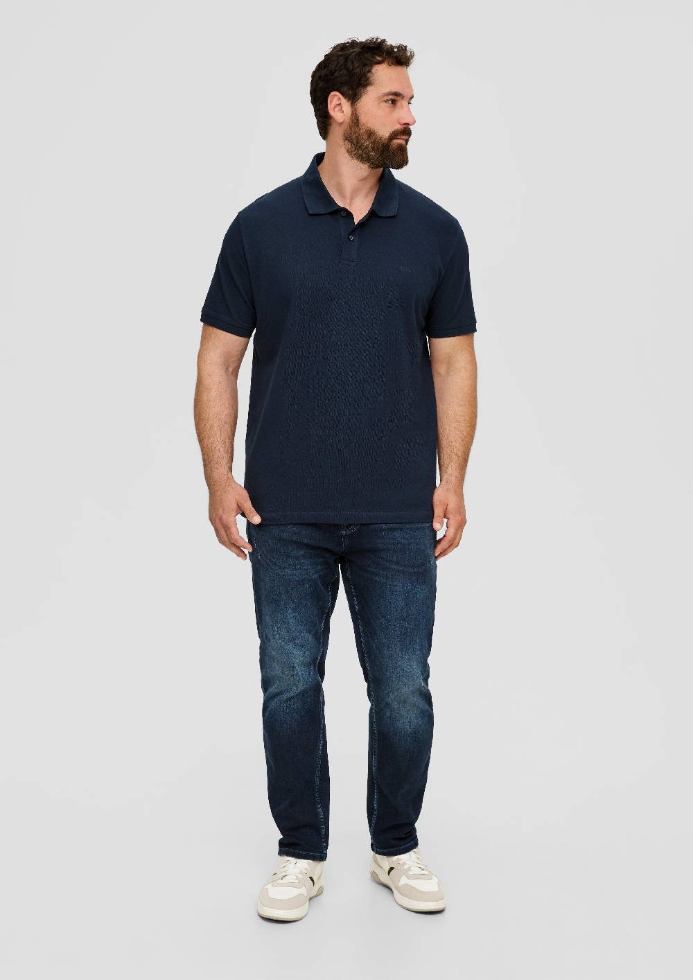 s.Oliver Poloshirt aus Baumwollpiqué Valentinstagsangebot