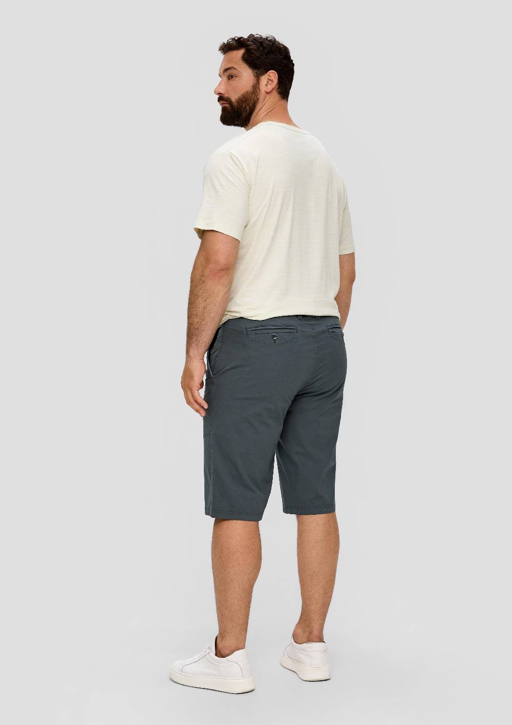 s.Oliver Bermuda-Hose aus Baumwollstretch im Relaxed Fit Große Rabatte