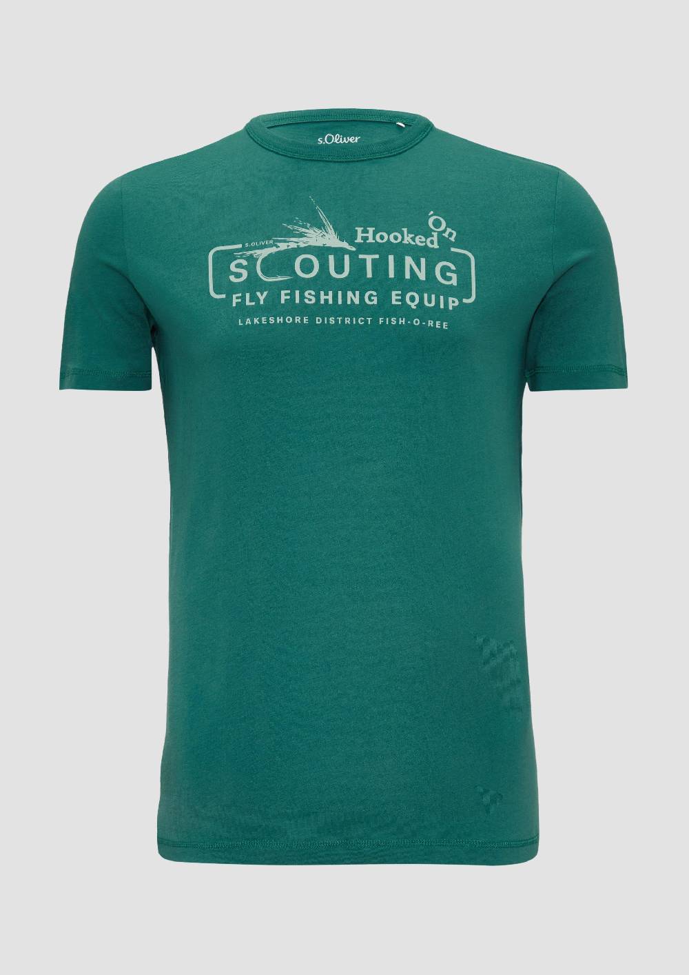 s.Oliver Baumwollshirt mit Frontprint Saisonale Angebote