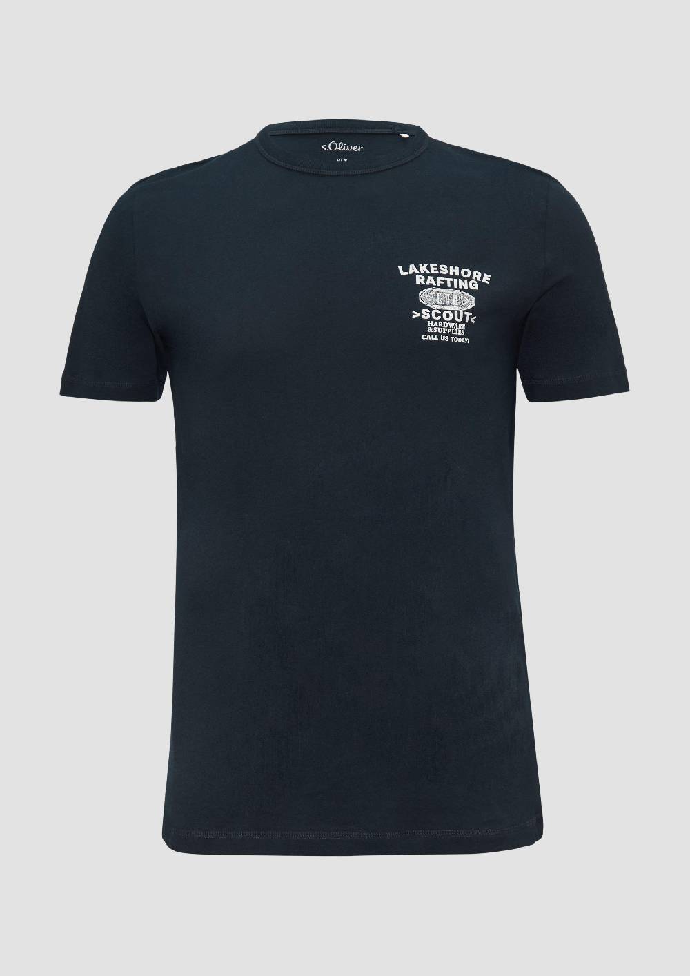 s.Oliver Baumwollshirt mit Frontprint Räumungsverkauf