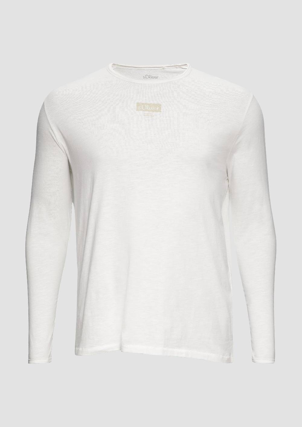 s.Oliver Longsleeve mit Print-Detail Kostenlose Rückgabe