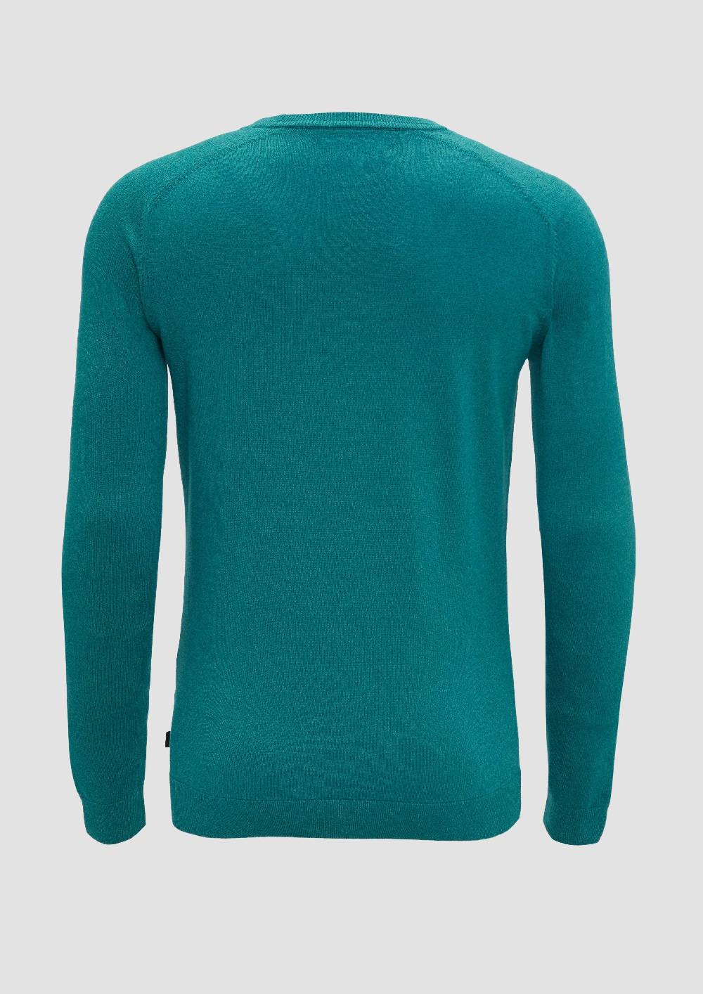 s.Oliver Strickpullover mit Rippbündchen Bis zu 60% Rabatt