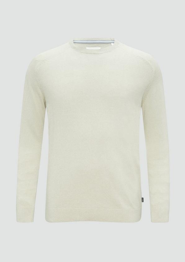 s.Oliver Strickpullover mit Rippbündchen Nur für heute